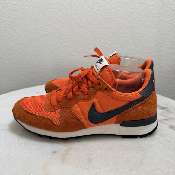 Nike Internationalist Electric Orange Dark Grey - 631754-801 Size 7 - Picture 5 of 6